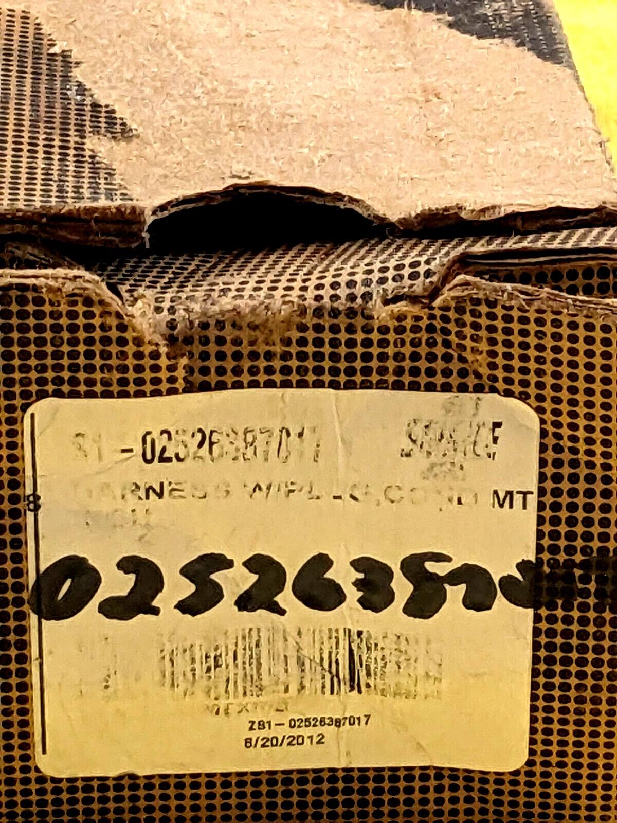 SOURCE 1 S1-02526387017 MOTOR WIRING HARNESSES