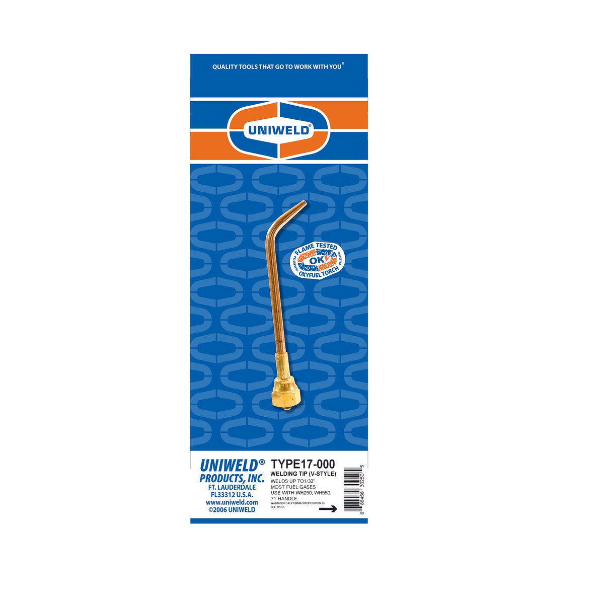 UNIWELD UNI-17-0 WELDING CUTTING TIPS