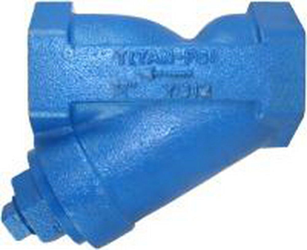 Titan Flow Control YS12I0075 YS 12-CI 3/4 in. 250# Cast Iron Threaded Mesh Wye Strainer