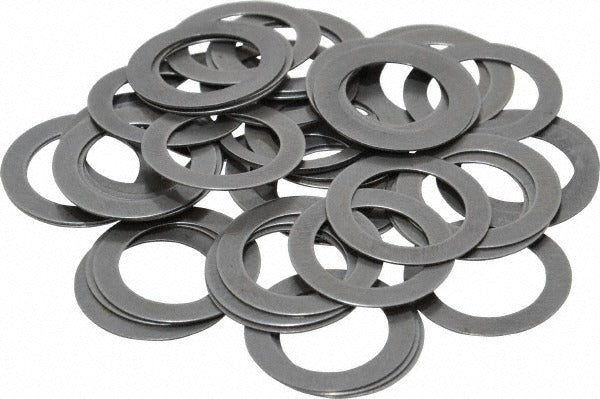 PRECISION BRAND Precision Brand 26161 Round Shim Spring Steel 50 Pack