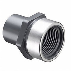 Spears 878-020SR Adapter Stainless Steel Collar 2 Inch PVC Spigot x SR FIPT Schedule 80