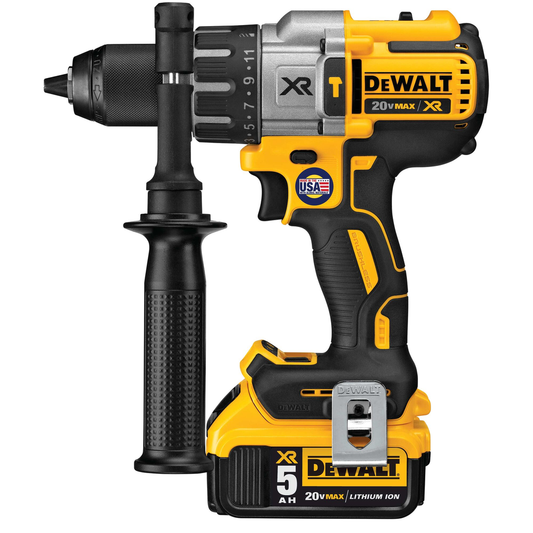 DeWalt DCD996P2 20V MAX XR Brushless Cordless 3-Speed 1/2 in. Hammer Drill/Driver Kit (5.0 Ah)