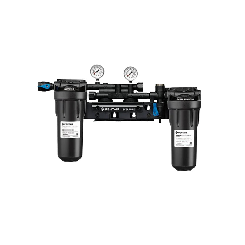 PENTAIR Pentair EV929402 Everpure High Flow CSR Twin Manifold with 10 Prefilter