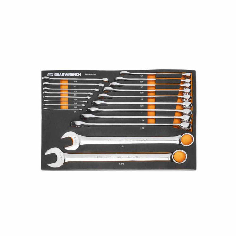 GEARWRENCH Gearwrench GWMSCWL12SAE 19-piece Sae Wrench Set