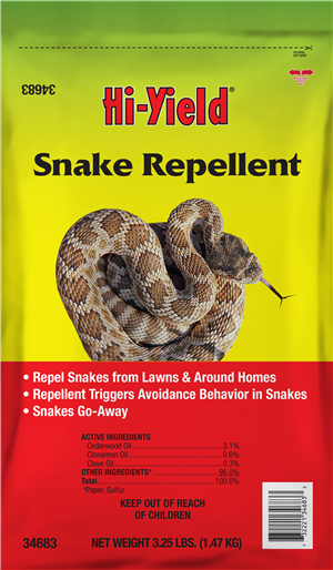 HI-YIELD Hi-Yield 33683 4 lb Granular Snake Repellent (Pack)