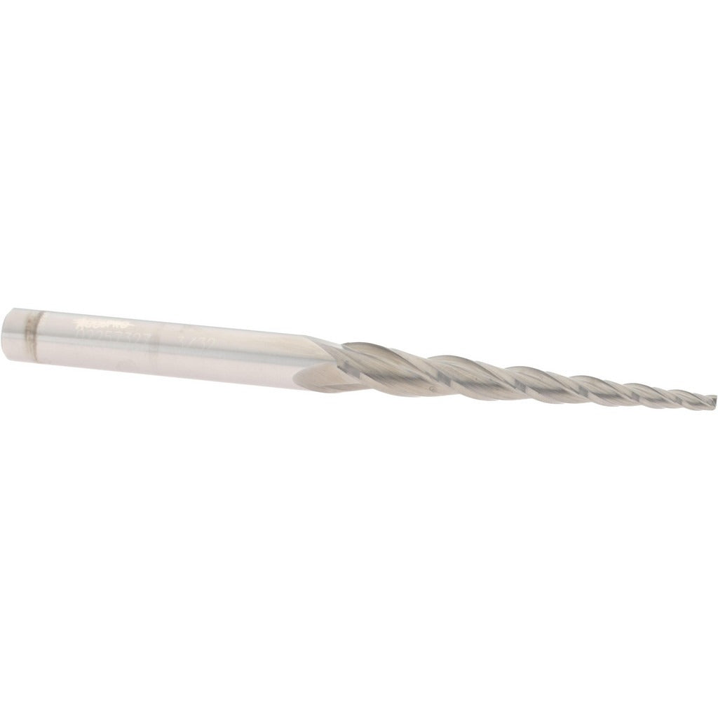 ACCUPRO Accupro 12177500 Tapered End Mill 3/32 in Solid Carbide