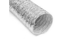 Hart & Cooley 44786 Flex Duct, 7 x 25' Aluminum Polyester Uninsulated F090