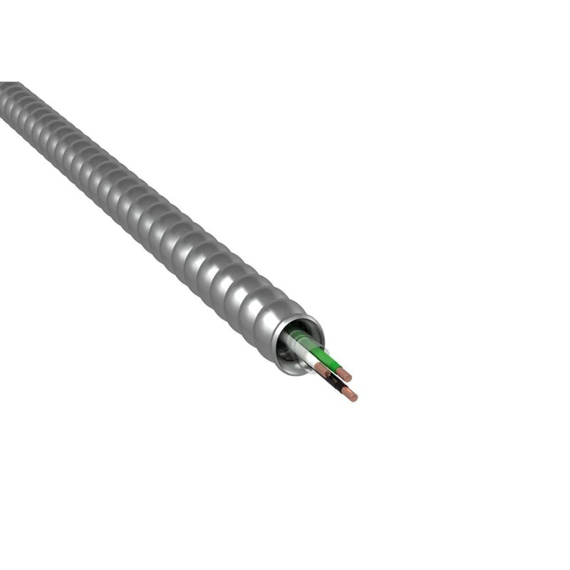 MULTIPLE MULTIPLE 2163-42-00 MC Cable 120V 250 FT Coil Stranded Conductors
