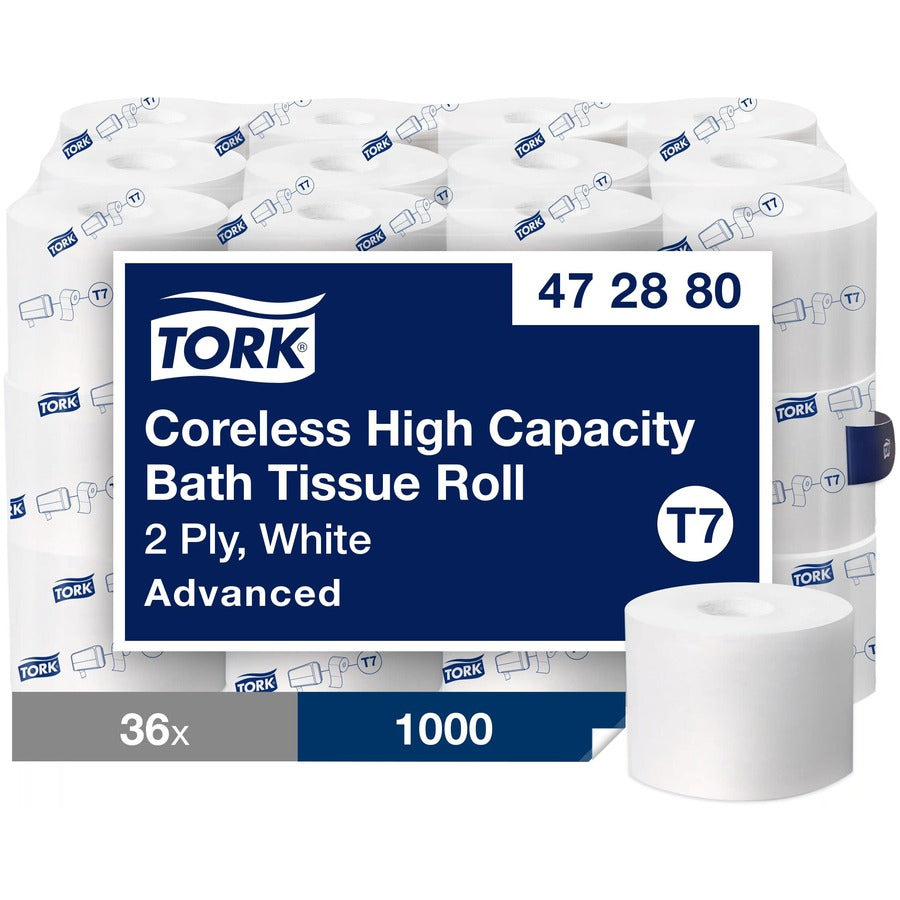 TORK Tork TRK472880 Advanced Coreless High Capacity Bath Tissue (36/Carton)