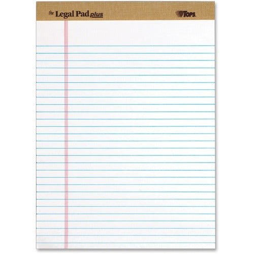TOPS Tops TOP71533 Legal Writing Pad 50 Sheets Letter Size