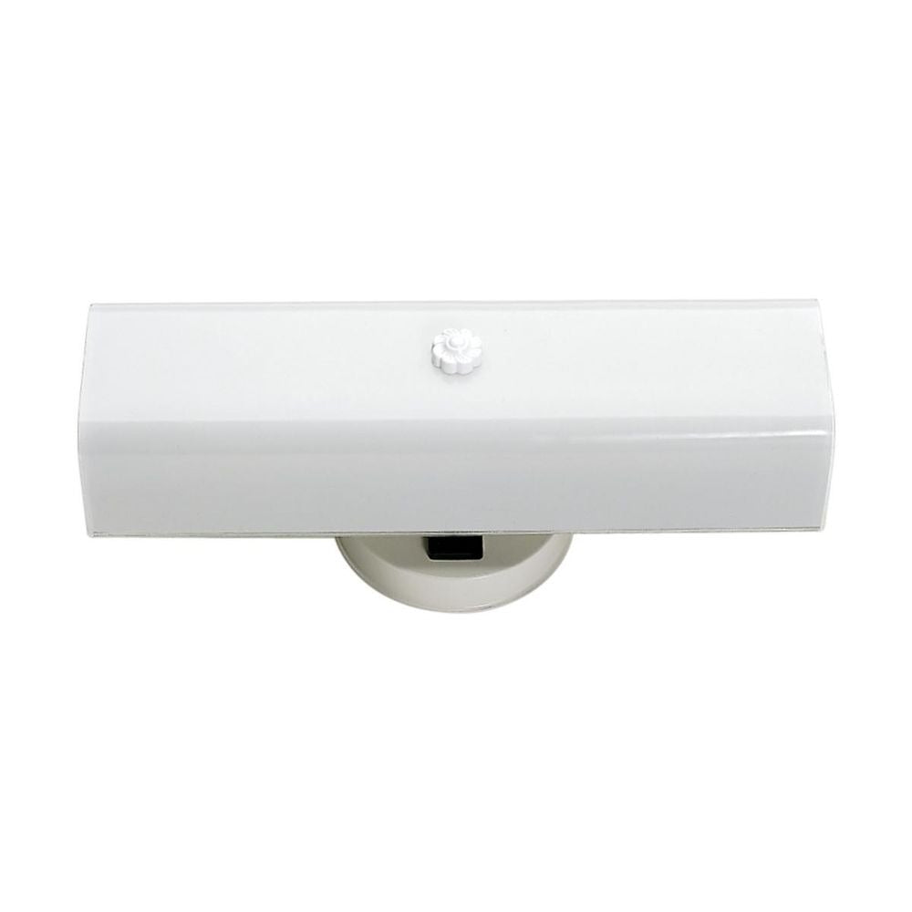 SATCO-NUVO Satco-Nuvo 77/990 2-Light Vanity and Wall U-Channel Glass 60W (14 in x 4.75 in) SF77-990