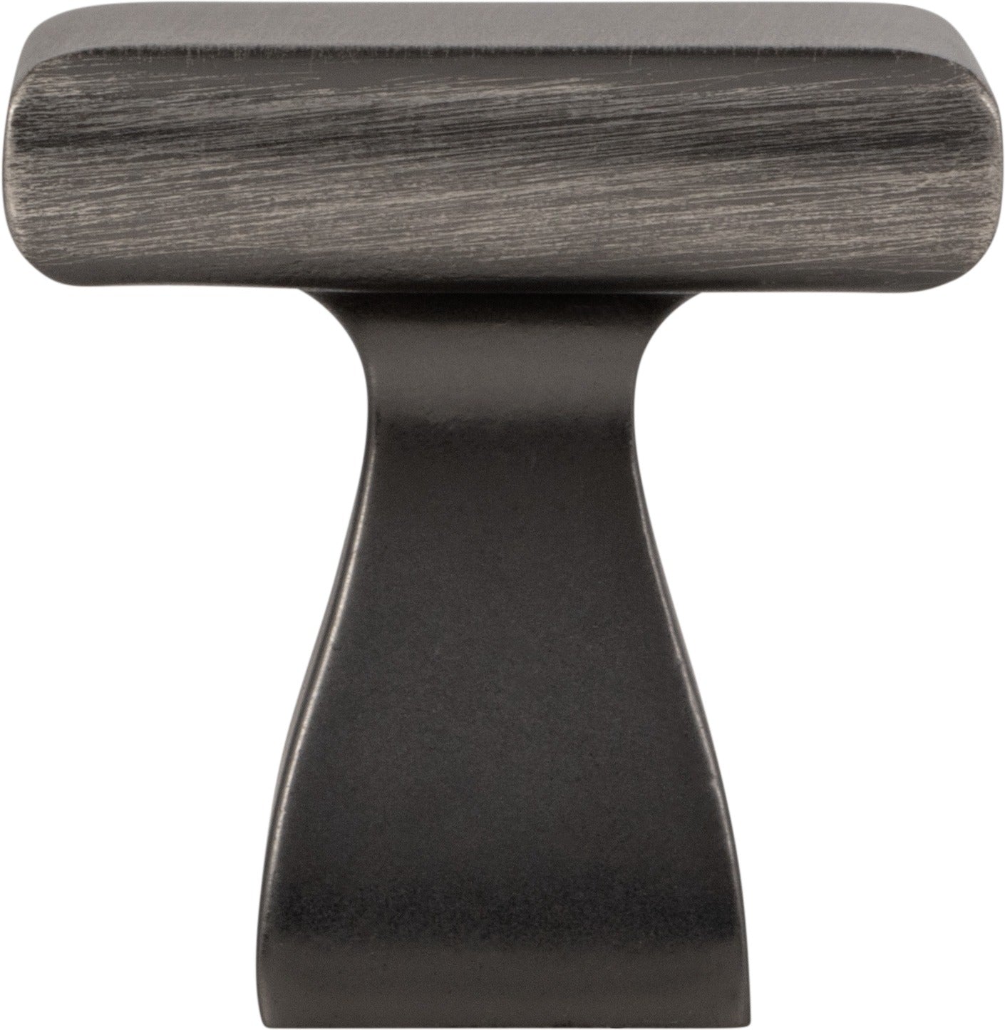 ELEMENTS Elements 449BNBDL Square Cabinet Knob Brushed Pewter