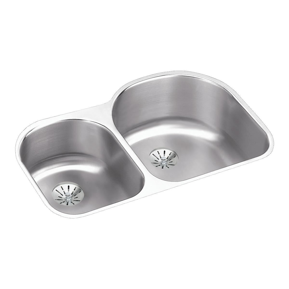 BSC PREFERRED Bsc Preferred ELUH311910LPD Double Undermount Kitchen Sink