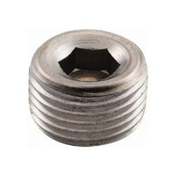 MIDLAND INDUSTRIES Midland Industries 63762B1 Hex Socket Plug 3/8 Male Npt Ss