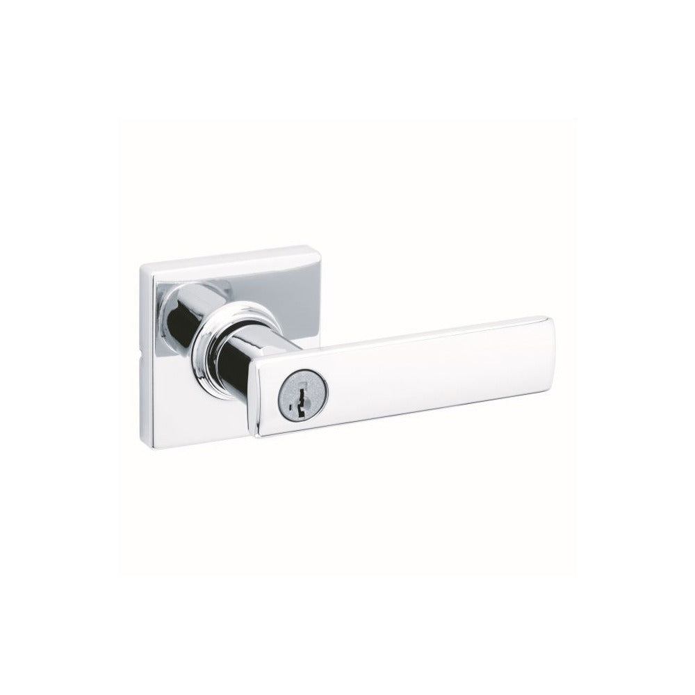KWIKSET Kwikset 405BRNLSQT-26S Breton Lever Entry Lock Bright Chrome