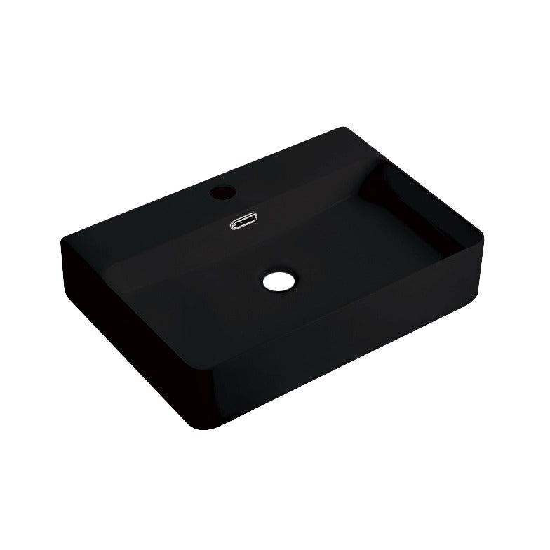 DAKOTA Dakota Plumbing Products DSE-VCTM00MBK-1H Vessel Sink Black
