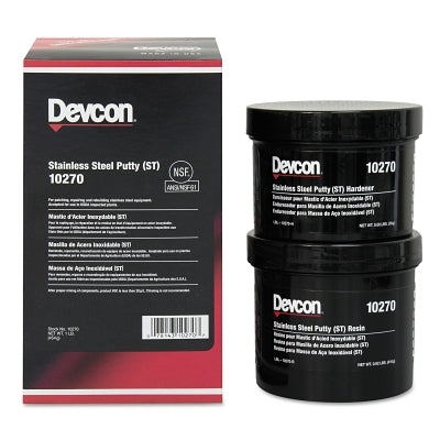 Devcon 10270 Stainless Steel Putty (ST) 1 lb Can