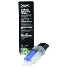 Devcon 14240 5 Minute Epoxy Gel 25 mL Dev-Tube Amber/Opaque