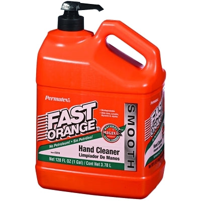 Permatex 23218 Fast Orange Smooth Lotion Hand Cleaner Citrus Bottle with Pump 1 gal