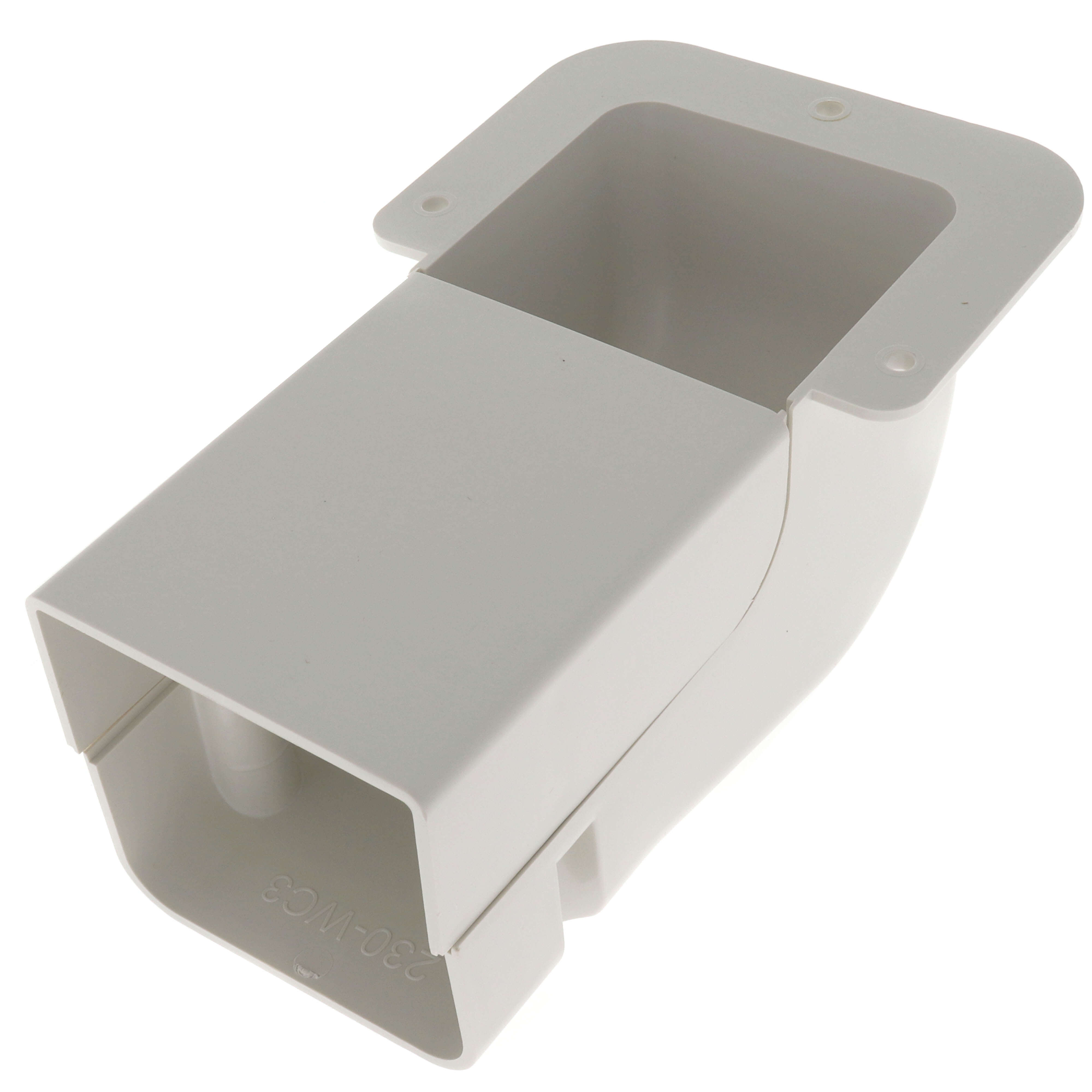 Diversitech 230-WC3 SpeediChannel Wall Penetration Cover, 3 Inch, Natural