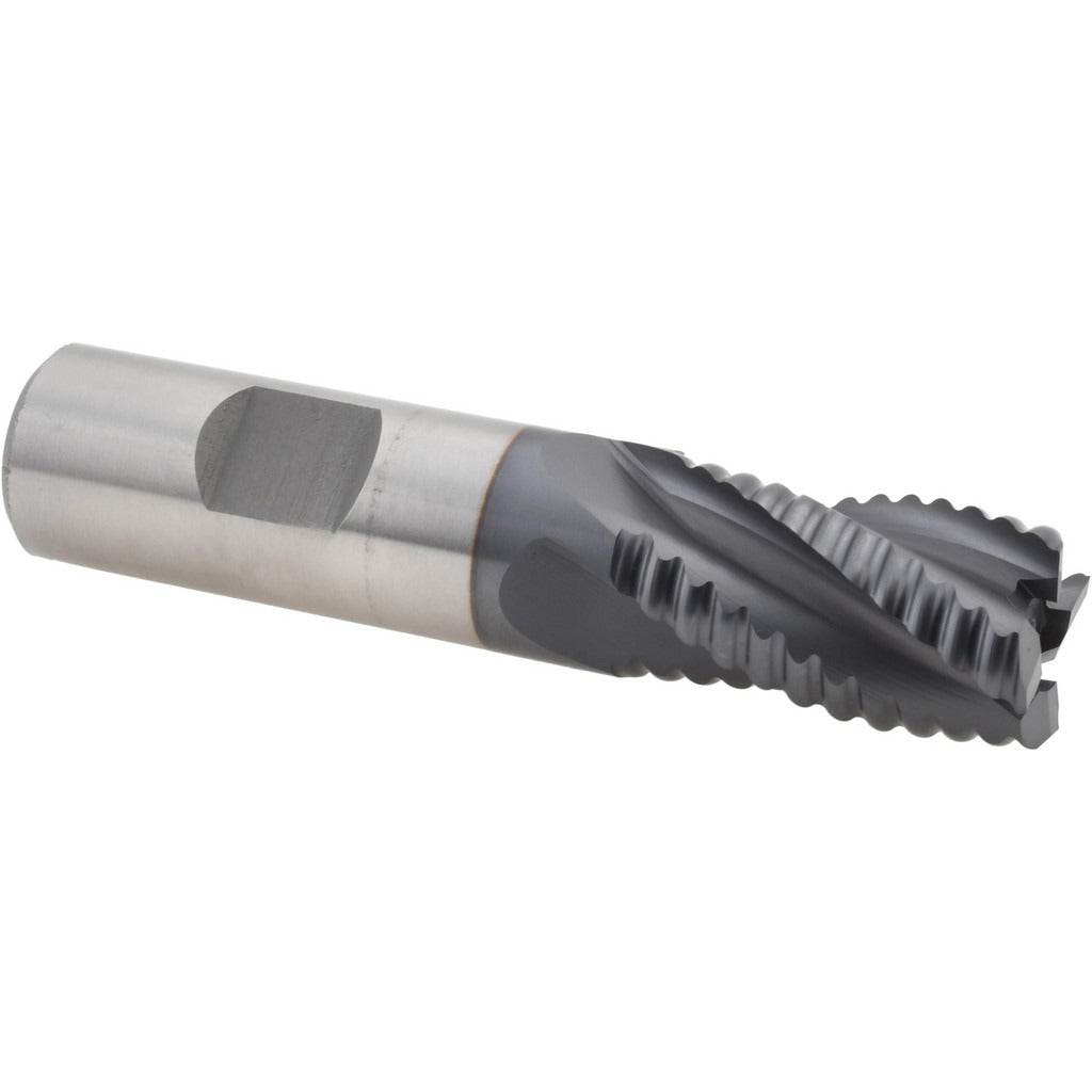 HERTEL Hertel 44838944 Roughing End Mill 0.75 in 4 Flute Ticn Cobalt