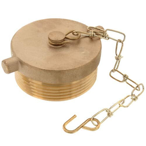 FPPI Fppi 07-450-00 Nst Fire Plug with Chain 2.5 in Brass