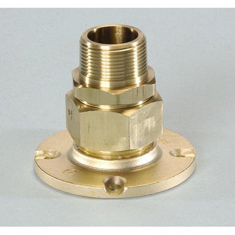 Omega Flex FGP-BFF-1250 1-1/4 MNPT Brass Flange Fitting