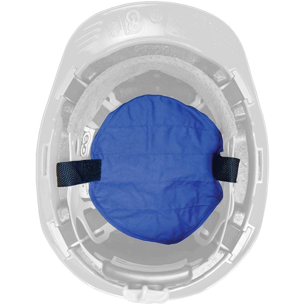 PIP Pip 396-405-BLU Hard Hat Cooling Pad Blue Cotton Polyester