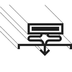 Gasket Replacement Gasket 16 1/2 x 22 1/2 341-60070-00 for Kairak 341-60070-00