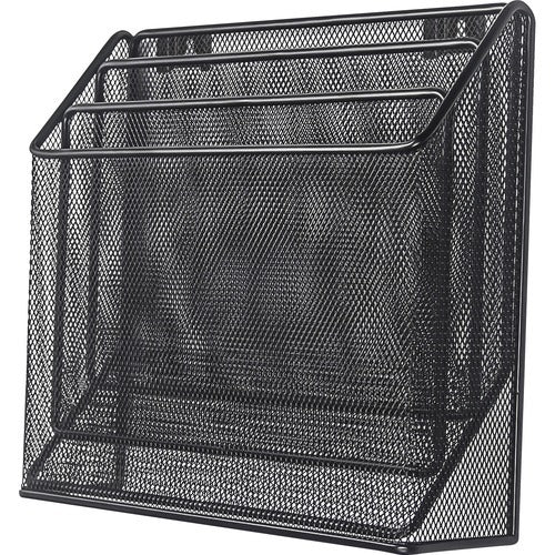 LORELL Lorell LLR84138 3-tier Desktop Mesh Organizer