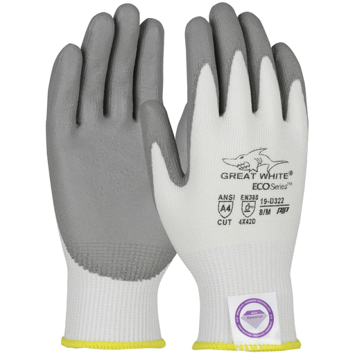 PIP Pip 19-D322/XS Cut Resistant Gloves Xs Ansi A4 Dyneema