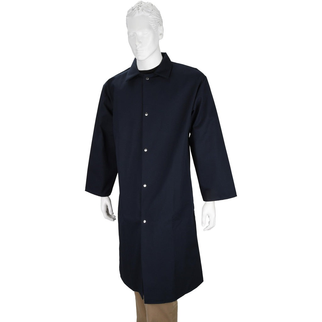PRO-SAFE Pro-safe PS-553030400048 Lab Coat Smock Xl Navy Blue