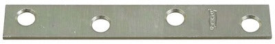 NATIONAL HARDWARE National Mfg N272-732 Zinc Mending Plate 4x5/8 in 20 Pack