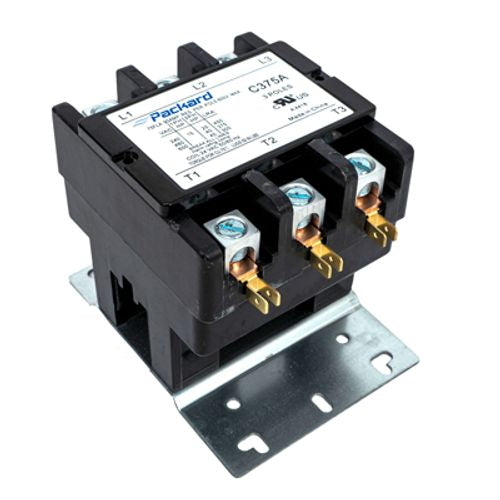 Diversitech C375A 3-Pole 75A Contactor 24V Coil Box Lug Connections ...