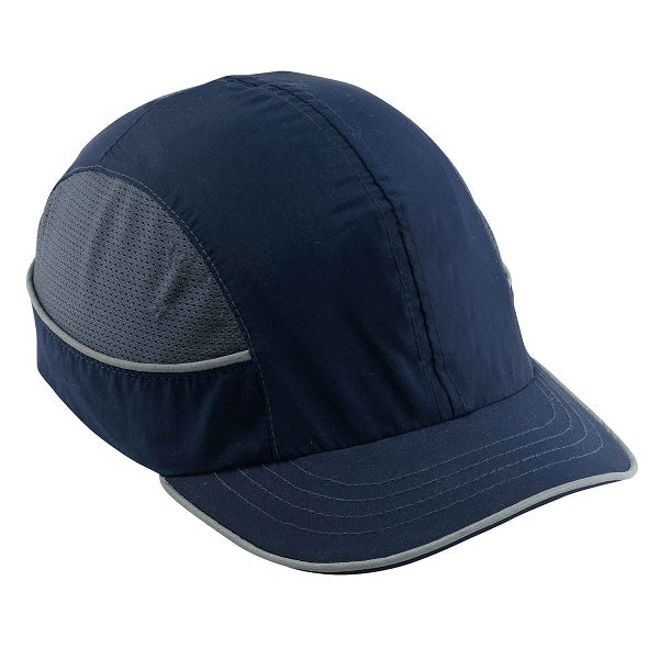 Ergodyne 23343 Skullerz 8950 Bump Cap Short Brim Navy One Size