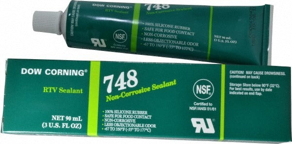 DOW CORNING Dow Corning 2455846 Rtv Silicone Joint Sealant 3 Oz