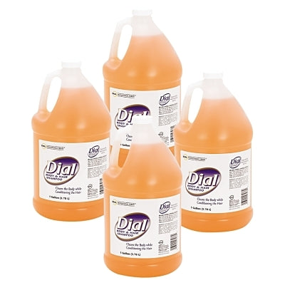 Dial DIAL3986 Body And Hair Shampoo 1 Gallon Fruity Scent