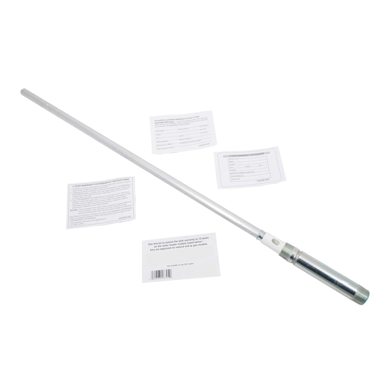 AO SMITH Ao Smith 100109799 4-Year Warranty Extension ProMX10 (Kit) Replaces 9004329105