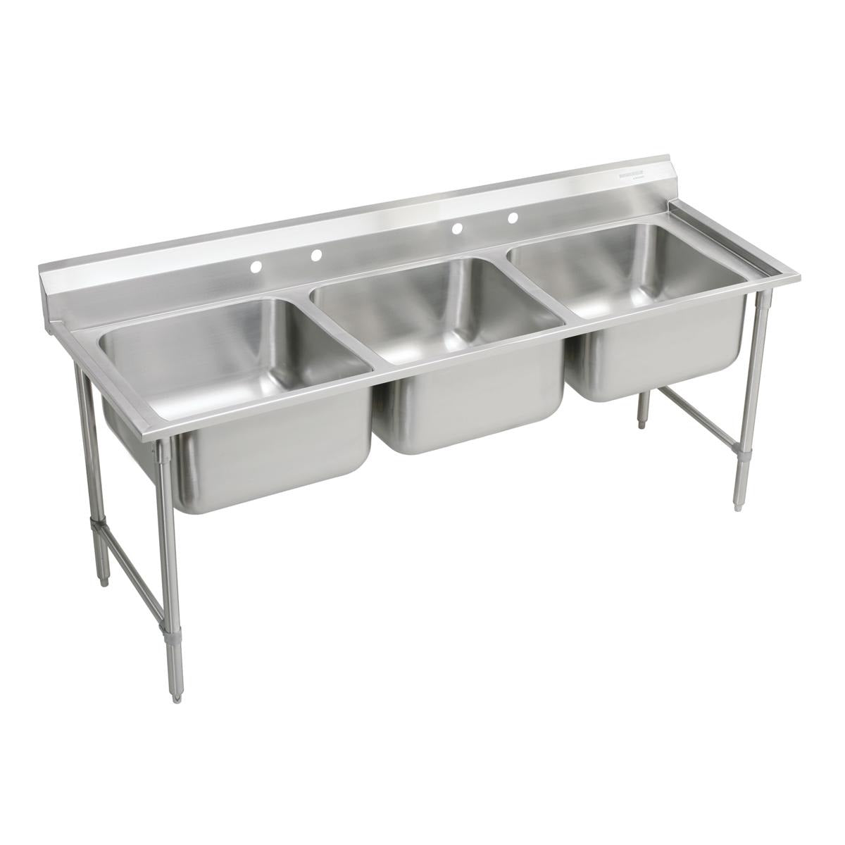 BSC PREFERRED Bsc Preferred RNSF83724 Triple Compartment Scullery Sink