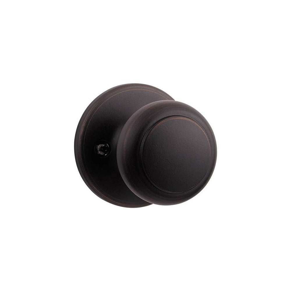 KWIKSET Kwikset 488CV-11P Cove Knob Half Dummy Lock Venetian Bronze