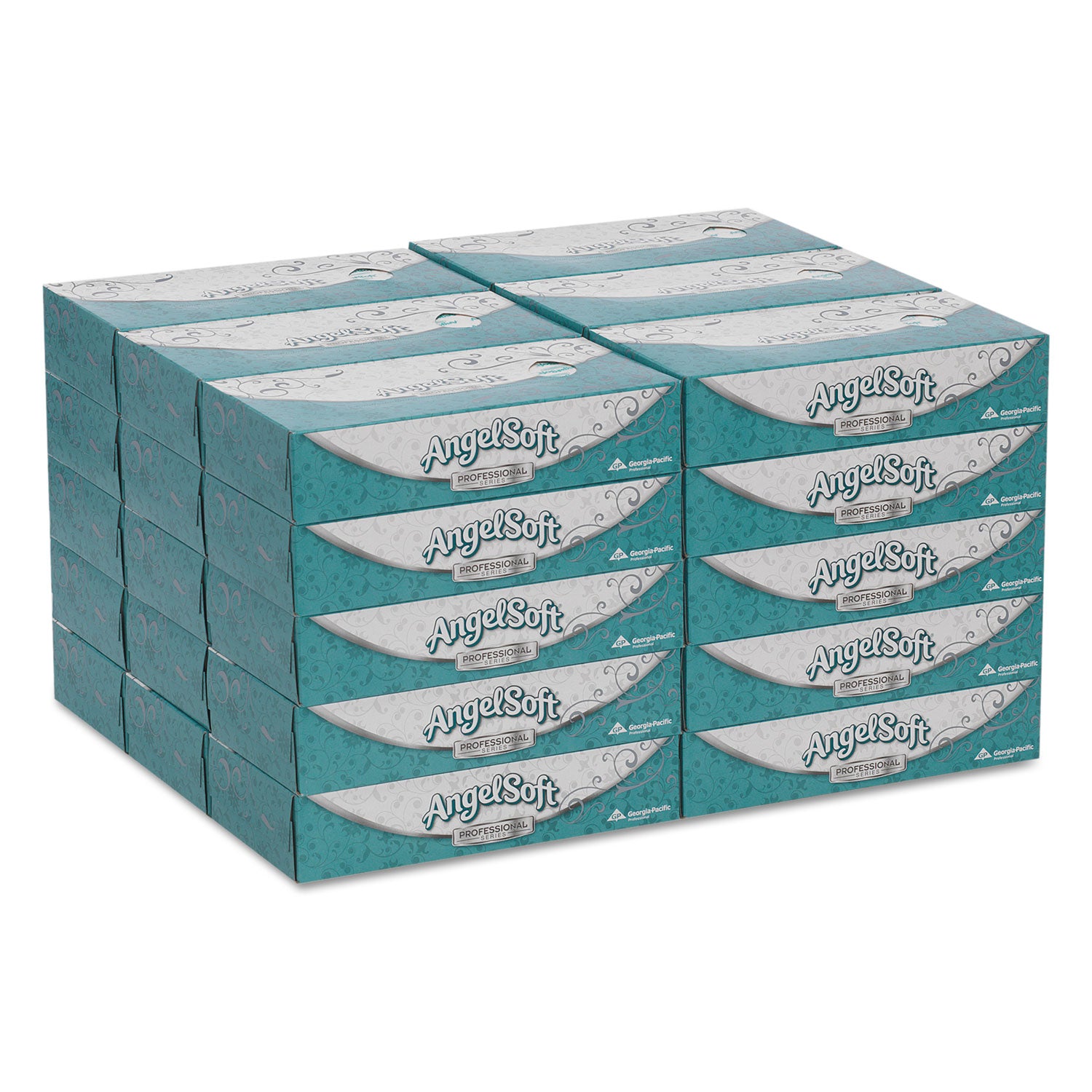 ANGEL SOFT Angel Soft 48580 Prem Facial Tissue 2-Ply (30/Case)
