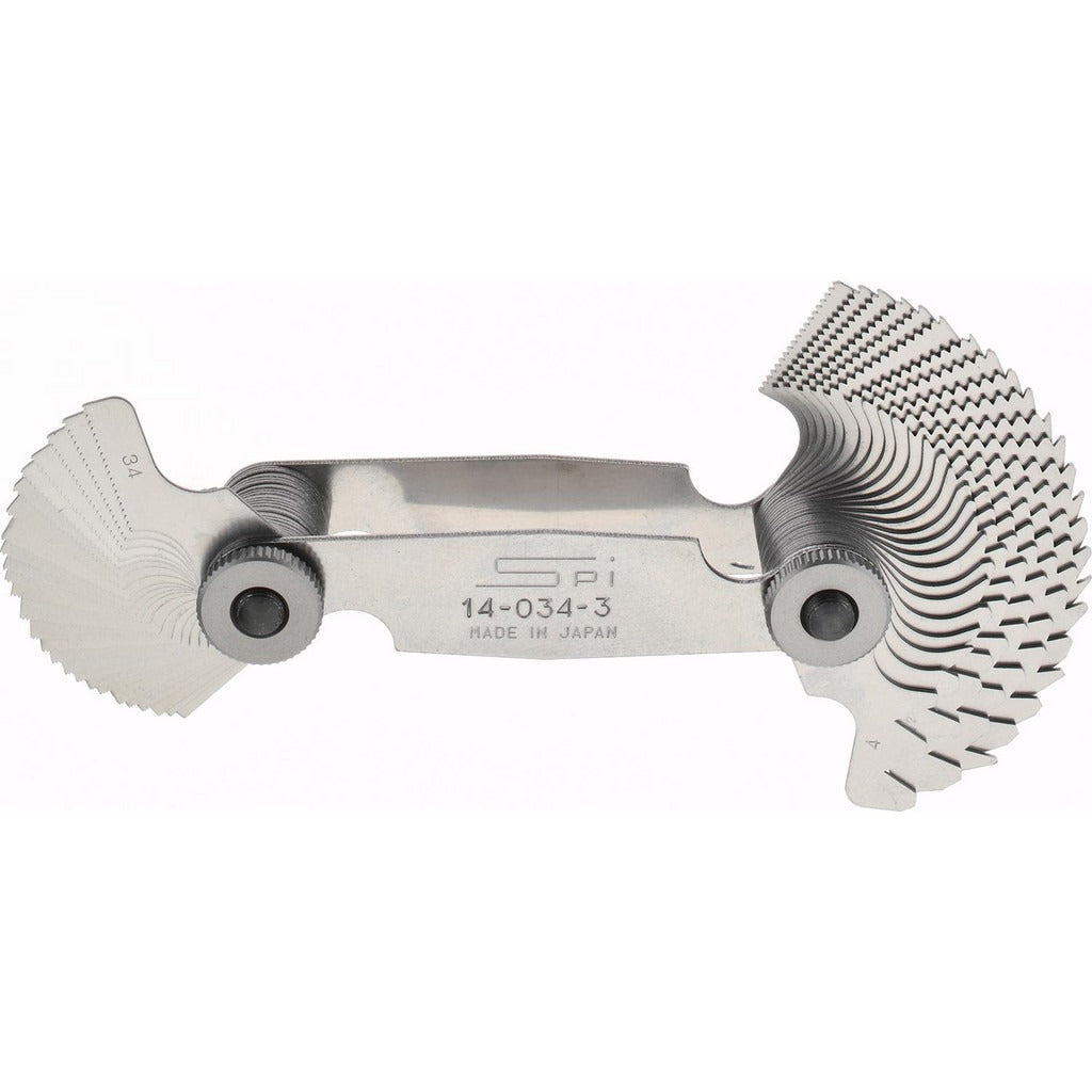 SPIROTHERM Spi 14-034-3 Screw Pitch Gage 51 Leaf 4-84 Tpi