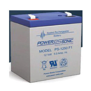 POWER-SONIC Power-sonic PS-1250F1 12V 5ah Sealed Lead Acid Battery