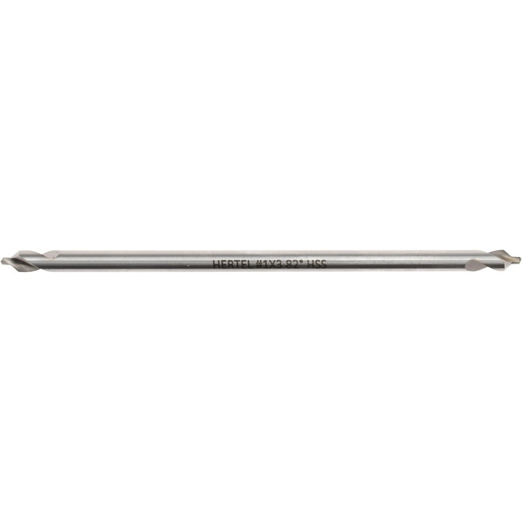 HERTEL Hertel H-81186010400 Combo Drill Countersink 1/8 in Cobalt