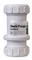 Liberty Pumps CV2N1C 1-1/4 x 1-1/2 in. PVC Compression Check Valve