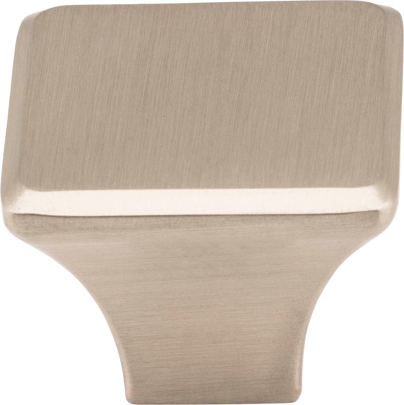 JEFFREY ALEXANDER Jeffrey Alexander 972L-SN Square Cabinet Knob Satin Nickel
