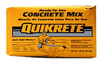 QUIKRETE Quikrete Companies 110180-PLT 80 Lb Concrete Mix