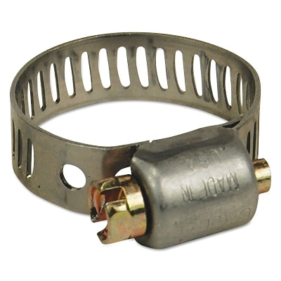 Dixon Valve MH4 MH Series Miniature Worm Gear Clamps Stainless Steel 7/32 in to 5/8 in Hose OD