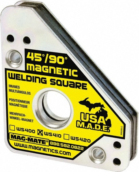 MAG-MATE Mag-mate WS410 Magnetic Welding Square 75 Lb Rare Earth