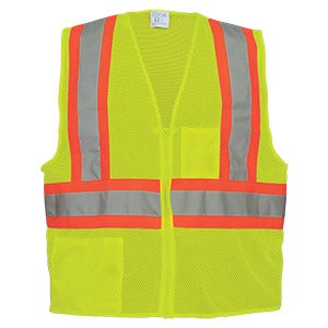 GLOBAL GLOVE Global Glove GLO-002-M Class 2 Vest (Medium / 50 vests per case)